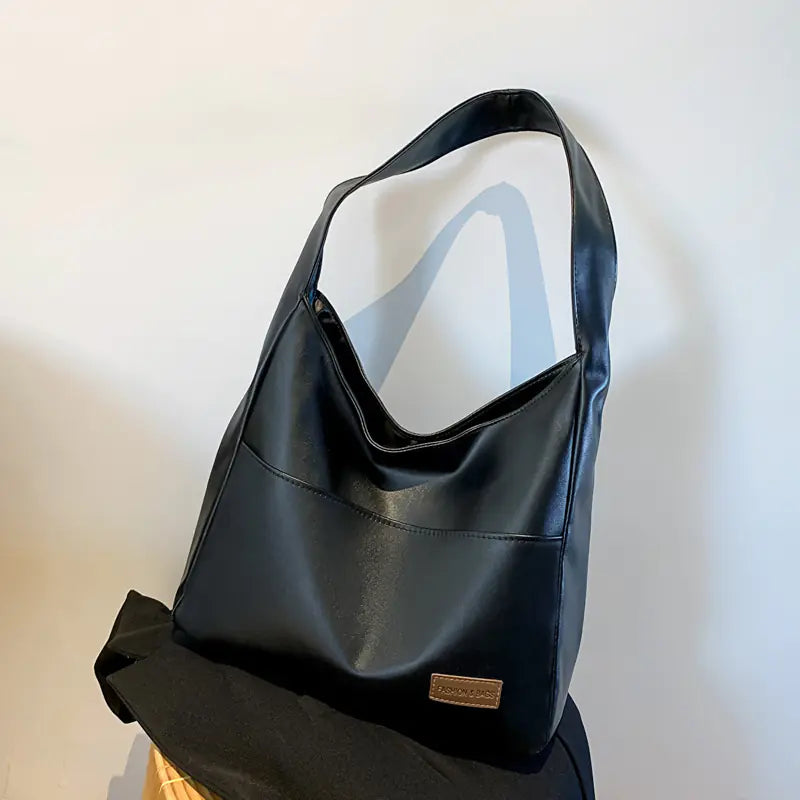 Sac Cabas Bandoulière noir 2