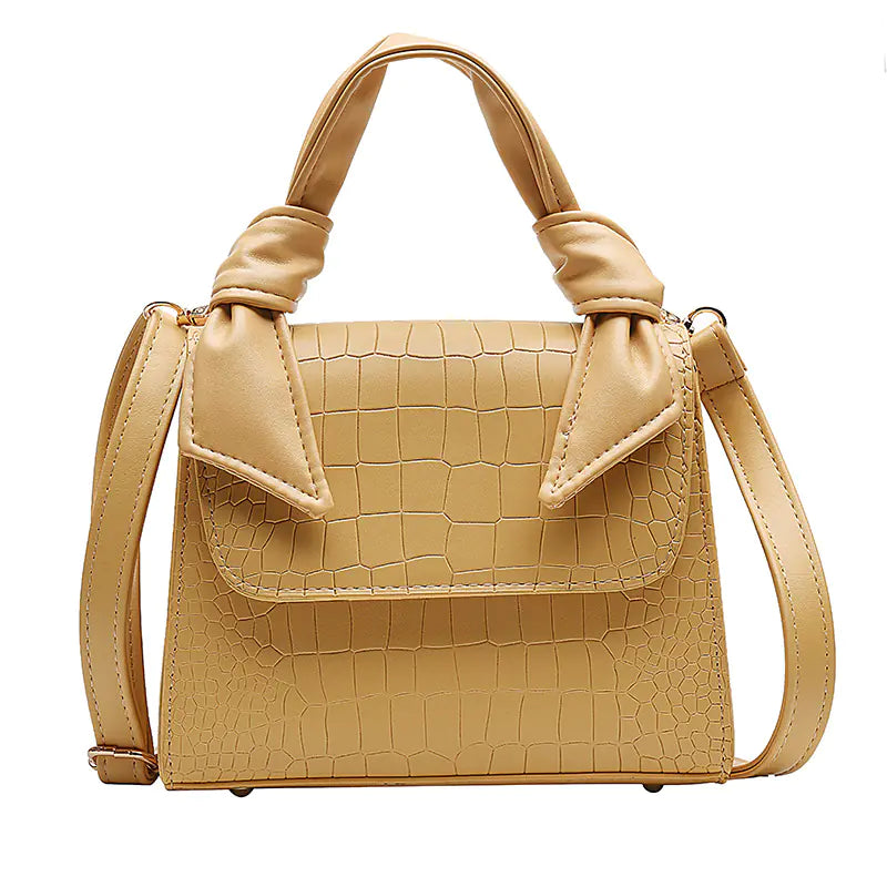 Sac à Main Mini pour Femme à Motif Pierre Tendance 2019 brun