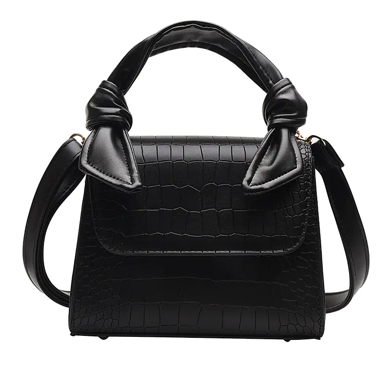 Sac à Main Mini pour Femme à Motif Pierre Tendance 2019 noir