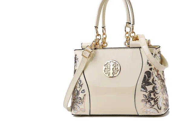 Sac élégant blanc clair