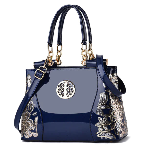Sac élégant bleu