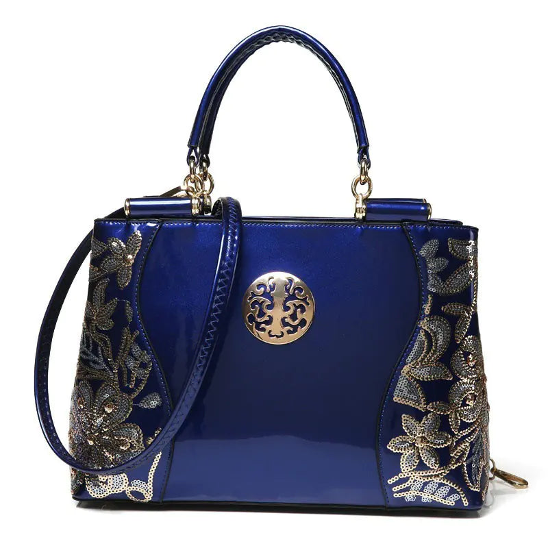 Sac élégant bleu foncé