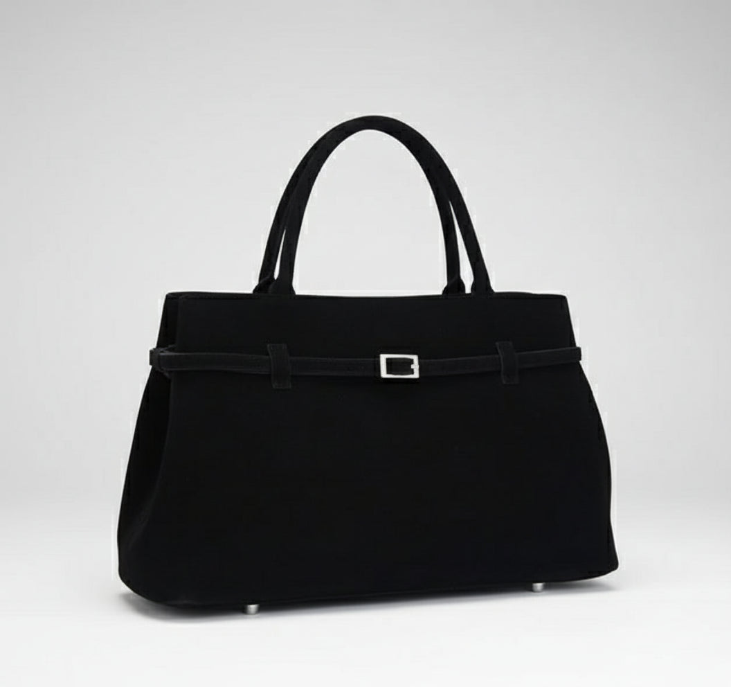 Sac à main suède noir