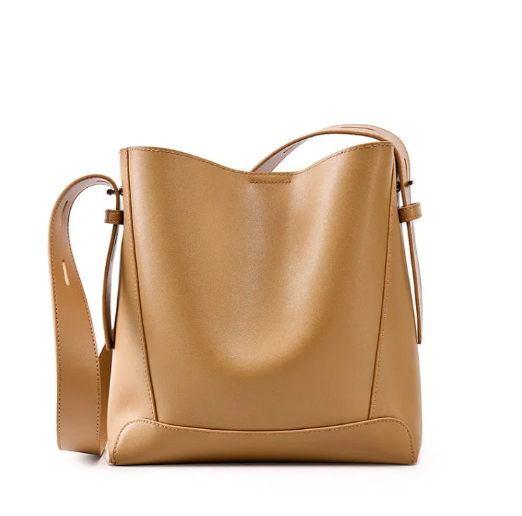 Sac à Épaule en Cuir brun