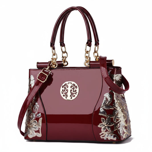 Sac élégant rouge