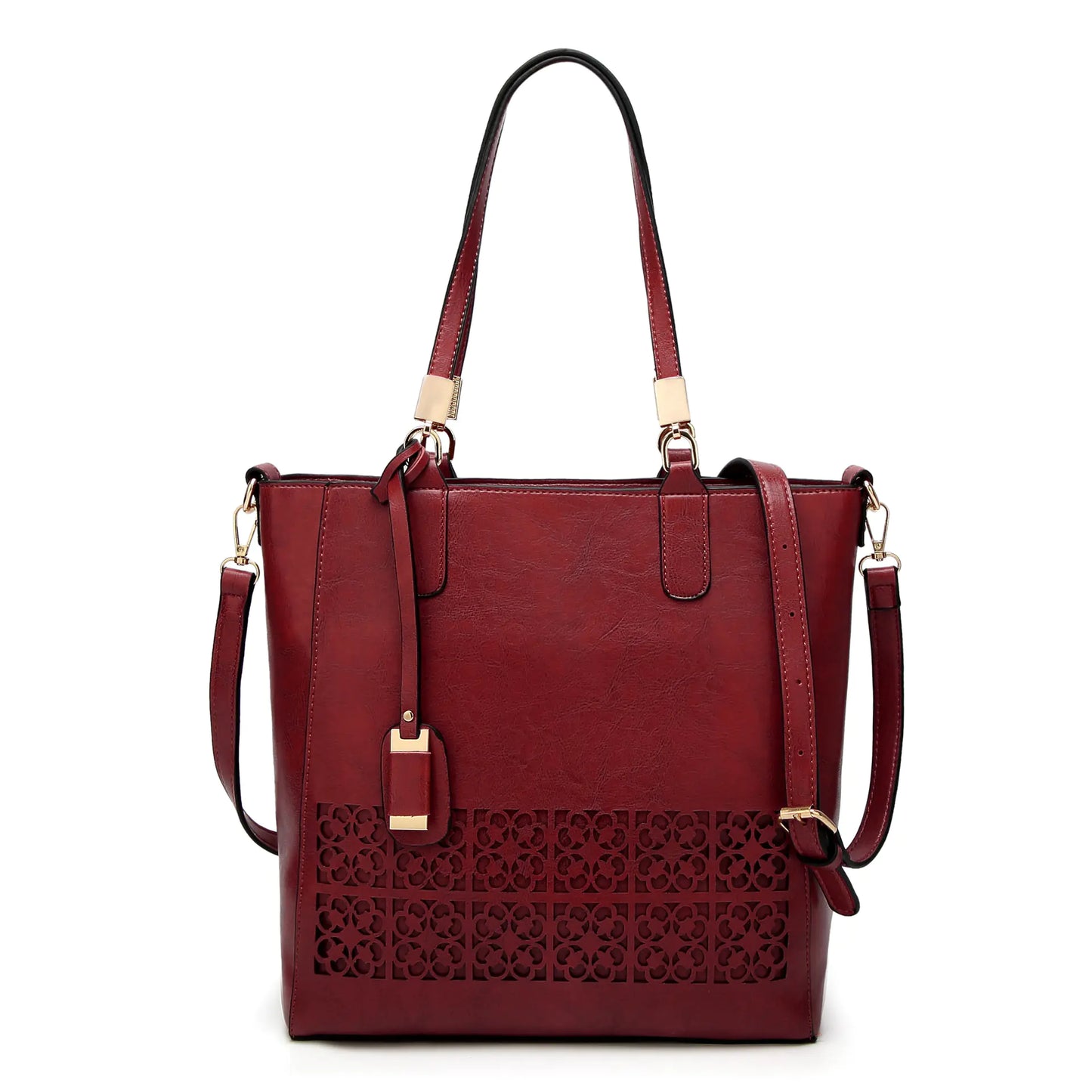 Sac à main chic rouge