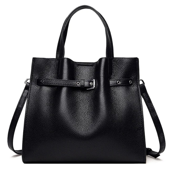 Trendy Women's Tote Bag - Stylish Large Capacity Handbag noir