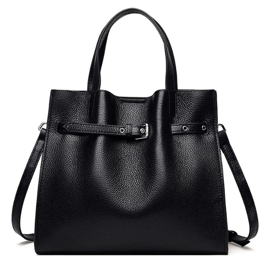 Trendy Women's Tote Bag - Stylish Large Capacity Handbag noir